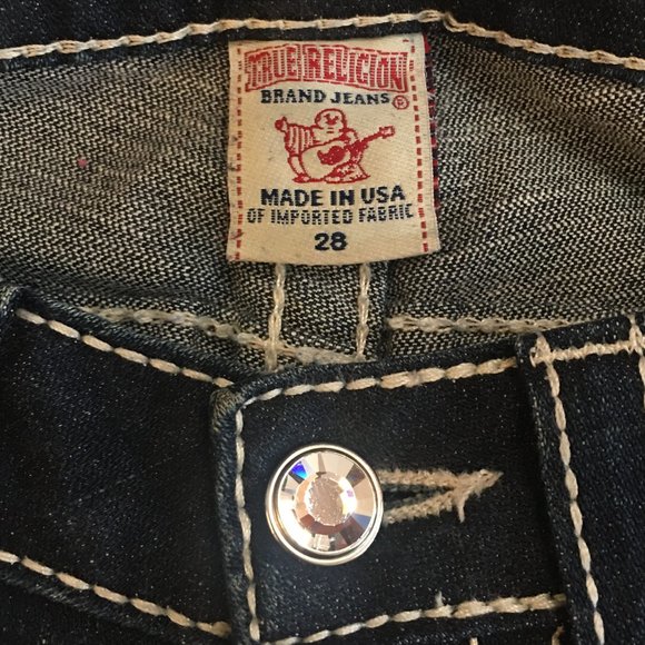 True Religion Disco Joey Big T jeans, size 28 - Picture 2 of 8